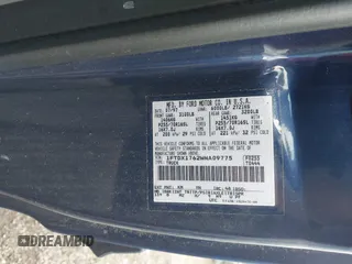 1998 Ford F-150 with VIN 1FTDX1762WNA09775, listed as a IAAI auction lot 42435394 with 62,652 mi miles and . Bid and sale history available at DreamBid. Image 9.