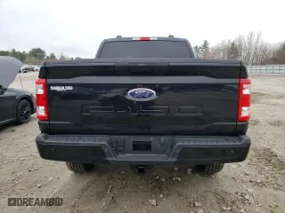 2022 Ford F-150 XL with VIN 1FTFW1E54NKD97002, listed as a Copart auction lot 50635305 with 22,177 mi miles and Salvage Title. Bid and sale history available at carsss.com. Image 6.