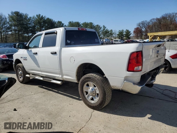 2018 Ram 2500 Tradesman with VIN 3C6UR5CJXJG377433, listed as a Copart auction lot 51590325 with 60,361 mi miles and Salvage title. Bid and sale history available at DreamBid. Image 2.