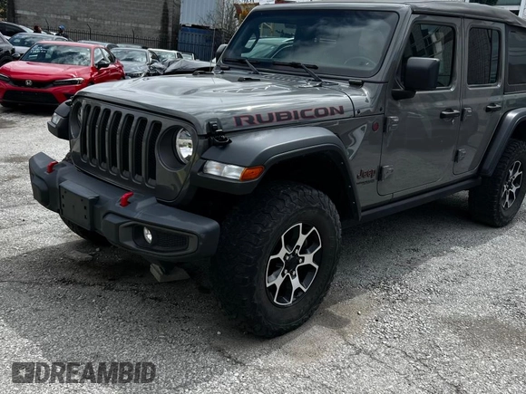 2022 Jeep Wrangler Unlimited Rubicon z VIN 1C4HJXFNXNW745921, wystawiony jako Copart lot #60096775 z przebiegiem 100 mil mil oraz Czysty tytuł • Clean title. Historia ofert i sprzedaży dostępna na DreamBid. Obrazek 2.