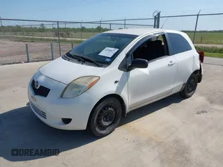 2007 Toyota Yaris with VIN JTDJT923875071287, listed as a IAAI auction lot 41996873 with 184,647 mi miles. Bid and sale history available at carsss.com. Image 2.
