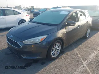 2015 Ford Focus SE with VIN 1FADP3K26FL342515, listed as a IAAI auction lot 41981596 with 112,470 mi miles. Bid and sale history available at carsss.com. Image 2.
