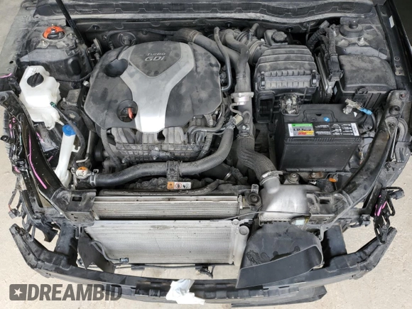 2015 Kia Optima SXL Turbo with VIN 5XXGR4A69FG498155, listed as a Copart auction lot 50351495 with 140,309 mi miles and Salvage title. Bid and sale history available at DreamBid. Image 11.