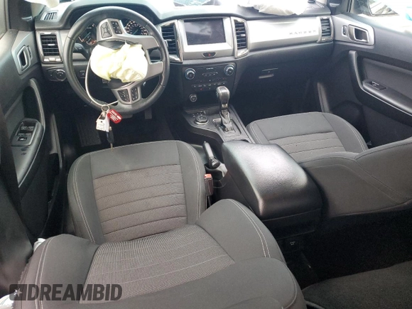 2019 Ford Ranger XL with VIN 1FTER4FH5KLA21640, listed as a Copart auction lot 62613985 with 27,964 mi miles and Salvage title. Bid and sale history available at DreamBid. Image 8.