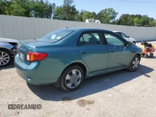 2009 Toyota Corolla with VIN 1NXBU40E29Z118164, listed as a Copart auction lot 52091785 with 117,486 mi miles and Salvage Title. Bid and sale history available at carsss.com. Image 3.