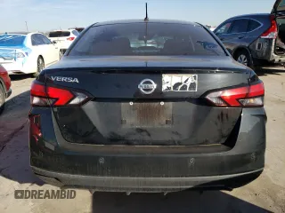 2021 Nissan Versa S with VIN 3N1CN8DV3ML907131, listed as a Copart auction lot 48687055 with 28,266 mi miles and Salvage Title. Bid and sale history available at carsss.com. Image 6.