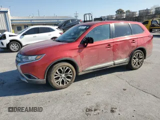 2016 Mitsubishi Outlander SE with VIN JA4AD3A35GZ050203, listed as a Copart auction lot 50544265 with 188,622 mi miles and Salvage title. Bid and sale history available at DreamBid. Image 1.