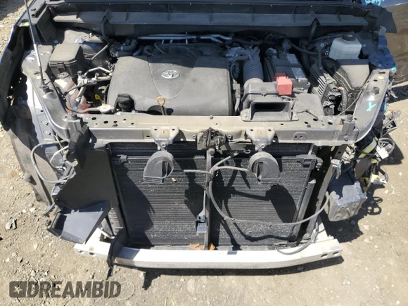 2020 Toyota Highlander LE with VIN 5TDBZRBH0LS010616, listed as a Copart auction lot 54937455 with 77,606 mi miles and Salvage title. Bid and sale history available at DreamBid. Image 12.
