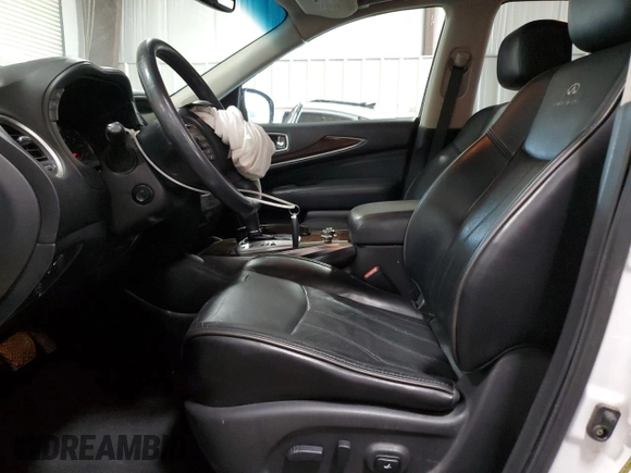 2013 Infiniti JX35 with VIN 5N1AL0MM6DC337958, listed as a Copart auction lot 54516625 with 148,614 mi miles and Salvage Title. Bid and sale history available at DreamBid. Image 7.