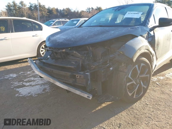 2018 Toyota C-HR XLE with VIN JTNKHMBX5J1009321, listed as a IAAI auction lot 41458806 with 78,591 mi miles. Bid and sale history available at carsss.com. Image 6.