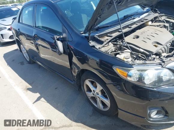 2013 Toyota Corolla L with VIN 5YFBU4EE3DP181535, listed as a IAAI auction lot 42174504 with 119,025 mi miles. Bid and sale history available at carsss.com. Image 6.