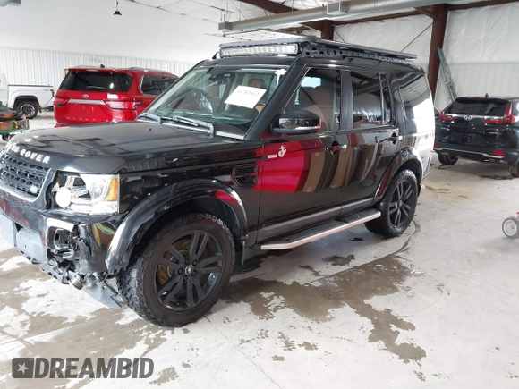 2016 Land Rover LR4 HSE Lux with VIN SALAK2V60GA816758, listed as a IAAI auction lot 41782012 with 130,255 mi miles and . Bid and sale history available at DreamBid. Image 17.