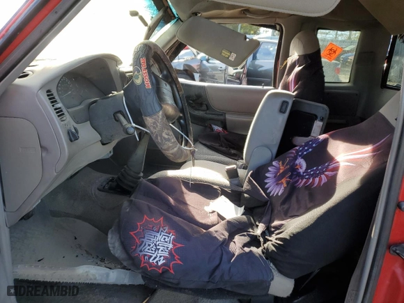 1998 Ford Ranger XL with VIN 1FTYR14CXWPA96268, listed as a Copart auction lot 80219044 with 214,122 mi miles and Salvage Title. Bid and sale history available at carsss.com. Image 7.