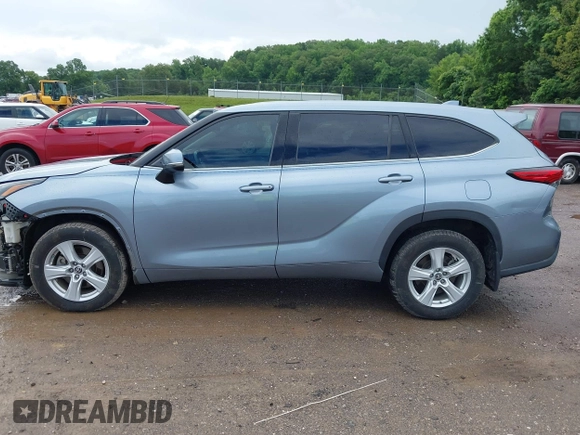 2021 Toyota Highlander L with VIN 5TDZZRAH8MS032512, listed as a IAAI auction lot 42364573 with 73,004 mi miles and . Bid and sale history available at DreamBid. Image 14.