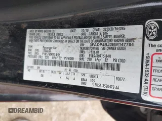 2011 Ford Fiesta SE z VIN 3FADP4BJ3BM147784, wystawiony jako IAAI lot #42567083 z przebiegiem 104 843 mil mil oraz . Historia ofert i sprzedaży dostępna na DreamBid. Obrazek 9.