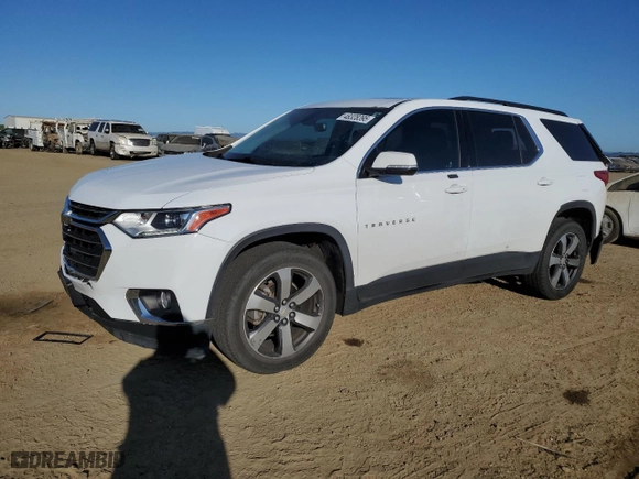 2019 Chevrolet Traverse LT Leather with VIN 1GNERHKW1KJ167919, listed as a Copart auction lot 48328395 with 64,510 mi miles and Salvage Title. Bid and sale history available at carsss.com. Image 1.
