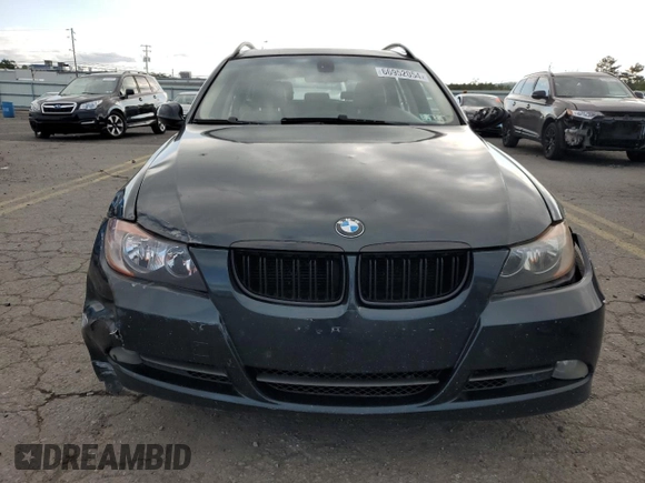 2007 BMW 3 Series 328i with VIN WBAVS13537FX15839, listed as a Copart auction lot 66952054 with 211,112 mi miles and Salvage Title. Bid and sale history available at carsss.com. Image 5.