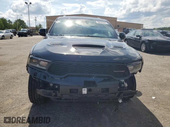 2021 Dodge Durango GT with VIN 1C4RDJDG7MC750878, listed as a Copart auction lot 60526925 with 36,190 mi miles and Salvage title. Bid and sale history available at DreamBid. Image 5.