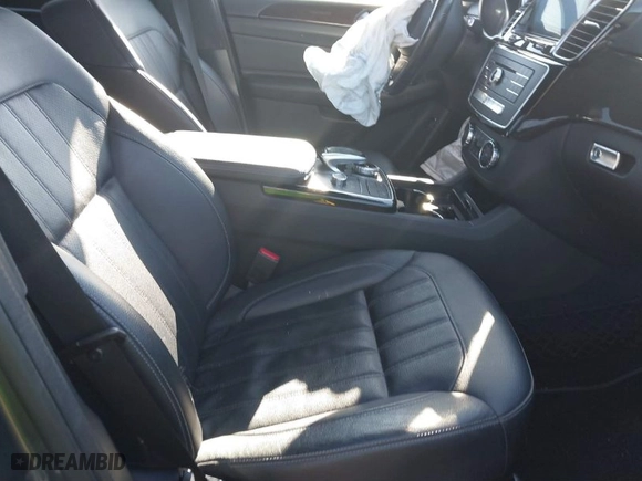 2017 Mercedes-Benz GLE with VIN 4JGDA5HB6HA842330, listed as a IAAI auction lot 40862708 with NaN miles. Bid and sale history available at carsss.com. Image 5.