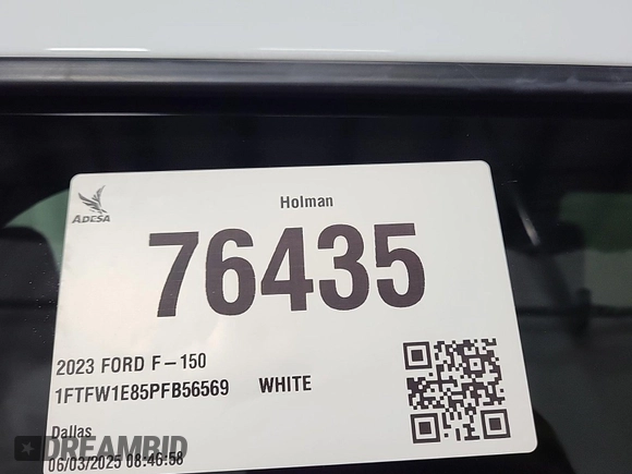 2023 Ford F-150 XL с VIN 1FTFW1E85PFB56569, выставлен на аукционе IAAI как лот 42799832 с пробегом 46 625 миль миль и . История ставок и продаж доступна на DreamBid. Изображение 22.