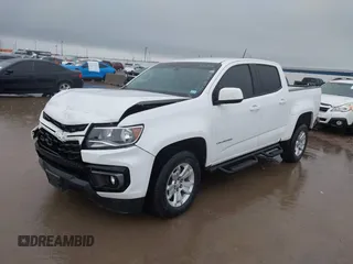 2022 Chevrolet Colorado 2WD LT with VIN 1GCGSCEN9N1182474, listed as a IAAI auction lot 42198842 with 83,484 mi miles and . Bid and sale history available at DreamBid. Image 17.