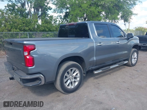 2021 Chevrolet Silverado 1500 LTZ with VIN 3GCUYGED0MG197753, listed as a IAAI auction lot 41792439 with 79,589 mi miles and . Bid and sale history available at DreamBid. Image 4.