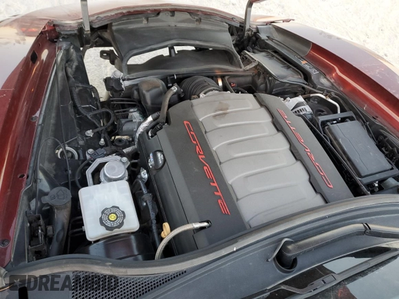2019 Chevrolet Corvette 1LT with VIN 1G1YB2D75K5120858, listed as a Copart auction lot 76556084 with 28,932 mi miles and Salvage Title. Bid and sale history available at carsss.com. Image 11.