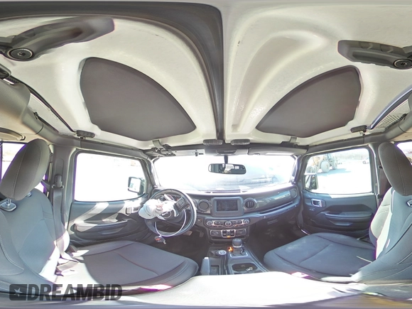 2020 Jeep Wrangler Unlimited Sport Altitude with VIN 1C4HJXDG5LW346627, listed as a Copart auction lot 48983145 with Not provided miles and Salvage title. Bid and sale history available at DreamBid. Image 13.