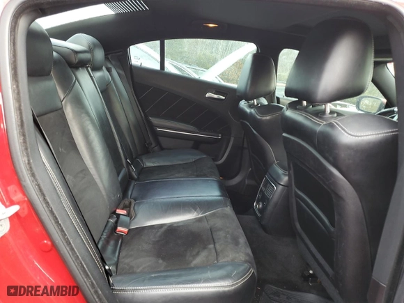 2012 Dodge Charger SRT8 with VIN 2C3CDXEJ6CH185686, listed as a Copart auction lot 41735455 with 185,073 mi miles and Salvage Title. Bid and sale history available at carsss.com. Image 10.