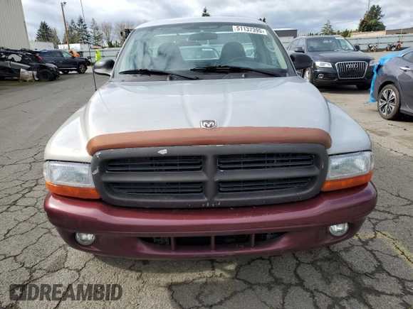 2003 Dodge Dakota with VIN 1D7FL16X83S288148, listed as a Copart auction lot 51137395 with 156,485 mi miles and Clean Title. Bid and sale history available at carsss.com. Image 5.