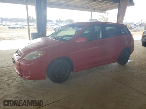 2006 Toyota Matrix STD with VIN 2T1KR32E36C565981, listed as a Copart auction lot 54785025 with 235,484 mi miles and Clean Title. Bid and sale history available at carsss.com. Image 1.