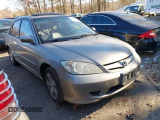 2004 Honda Civic EX with VIN 2HGES26754H609930, listed as a IAAI auction lot 41330919 with 156,933 mi miles and . Bid and sale history available at DreamBid. Image 1.