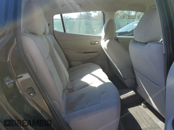 2011 Nissan LEAF SL with VIN JN1AZ0CP7BT007227, listed as a Copart auction lot 42256535 with 0 mi miles and Clean Title. Bid and sale history available at carsss.com. Image 10.