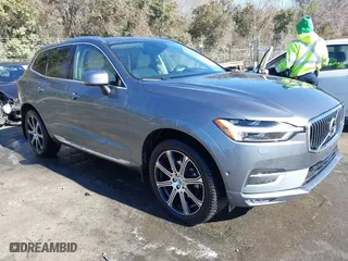 2018 Volvo XC60 Inscription with VIN YV4102RL7J1023409, listed as a IAAI auction lot 41440801 with 55,147 mi miles. Bid and sale history available at carsss.com. Image 1.