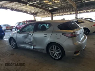 2014 Lexus CT 200h with VIN JTHKD5BH9E2194955, listed as a Copart auction lot 64379975 with 60,875 mi miles and Salvage title. Bid and sale history available at DreamBid. Image 2.