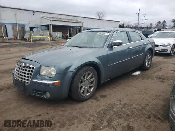 2005 Chrysler 300 with VIN 2C3JA63H35H109694, listed as a Copart auction lot 46893305 with 186,828 mi miles and Salvage Title. Bid and sale history available at carsss.com. Image 1.