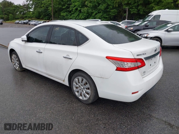 2015 Nissan Sentra SV z VIN 3N1AB7AP3FL632217, wystawiony jako IAAI lot #41946097 z przebiegiem 167 424 mil mil oraz . Historia ofert i sprzedaży dostępna na DreamBid. Obrazek 3.