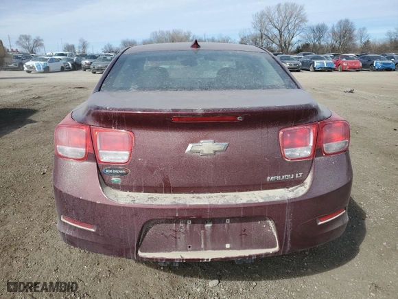 2015 Chevrolet Malibu LT with VIN 1G11C5SL1FF320040, listed as a Copart auction lot 47005095 with 126,543 mi miles and Salvage Title. Bid and sale history available at carsss.com. Image 6.