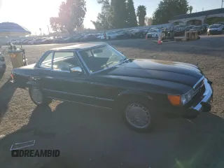 1984 Mercedes-Benz 380 with VIN WDBBA45A7EA009003, listed as a Copart auction lot 83547714 with 62,317 mi miles and Clean Title. Bid and sale history available at carsss.com. Image 4.