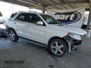 2017 Mercedes-Benz GLE 350 with VIN 4JGDA5HB1HA897655, listed as a Copart auction lot 60887775 with 79,325 mi miles and Salvage title. Bid and sale history available at DreamBid. Image 4.