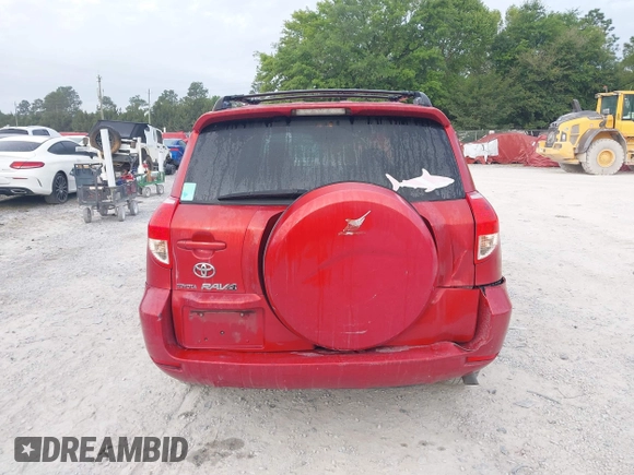 2008 Toyota RAV4 with VIN JTMZD33V486060859, listed as a IAAI auction lot 42061575 with 235,604 mi miles. Bid and sale history available at carsss.com. Image 16.