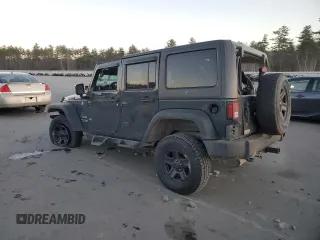 2018 Jeep Wrangler Unlimited Sport with VIN 1C4BJWDG6JL898068, listed as a Copart auction lot 80882454 with 128,136 mi miles and Salvage title. Bid and sale history available at DreamBid. Image 2.