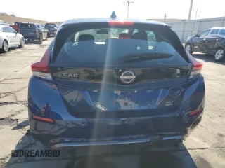 2023 Nissan LEAF SV Plus with VIN 1N4CZ1CV7PC561374, listed as a Copart auction lot 47623055 with 10,572 mi miles and Salvage Title. Bid and sale history available at DreamBid. Image 6.