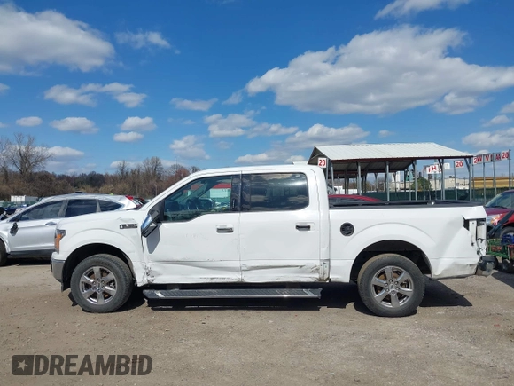 2020 Ford F-150 XL with VIN 1FTEW1C41LFA51128, listed as a IAAI auction lot 41774483 with 125,626 mi miles and . Bid and sale history available at DreamBid. Image 14.