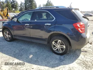 2017 Chevrolet Equinox Premier with VIN 2GNFLGEK2H6340992, listed as a Copart auction lot 53134685 with 131,867 mi miles and Salvage Title. Bid and sale history available at carsss.com. Image 2.