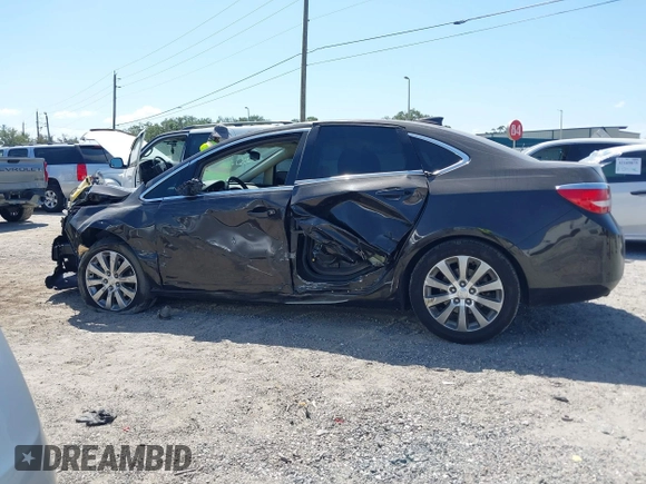 2015 Buick Verano with VIN 1G4PP5SK7F4125869, listed as a IAAI auction lot 42179133 with 46,634 mi miles and . Bid and sale history available at DreamBid. Image 14.
