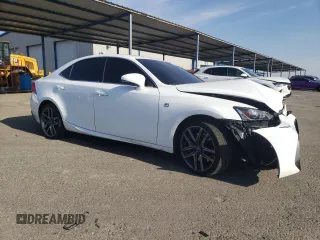 2020 Lexus IS with VIN JTHGZ1B21L5036925, listed as a Copart auction lot 84538224 with 45,831 mi miles and Salvage Title. Bid and sale history available at carsss.com. Image 4.