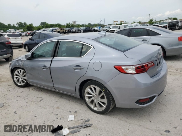 2016 Acura ILX with VIN 19UDE2F35GA000064, listed as a Copart auction lot 60633785 with 123,681 mi miles and Salvage title. Bid and sale history available at DreamBid. Image 2.
