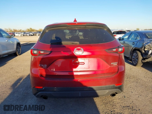 2022 Mazda CX-5 2.5 Turbo with VIN JM3KFBAY4N0564000, listed as a IAAI auction lot 41076013 with 25,106 mi miles and . Bid and sale history available at carsss.com. Image 16.