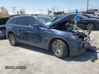 2024 Mazda CX-90 Preferred with VIN JM3KKBHD7R1166388, listed as a Copart auction lot 56783885 with Not provided miles and Non repairable. Bid and sale history available at DreamBid. Image 4.